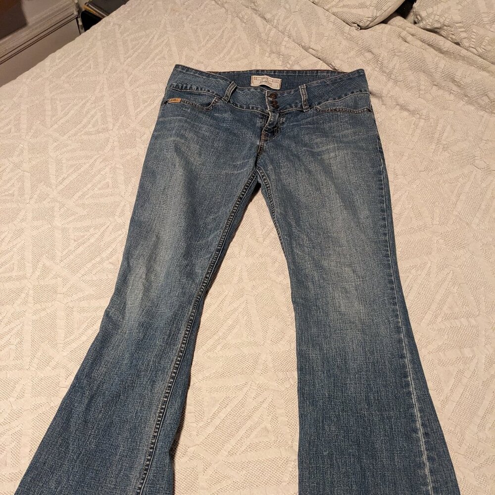 Levi Strauss Boho Low Rise Flare Jean (size 8)